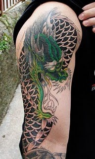 dragon tattoos on arm design ideas