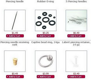 industrial piercing prices