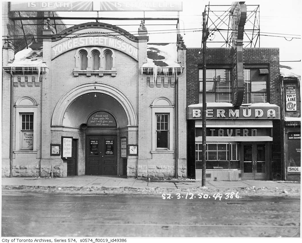 lost toronto Yonge Street 1950