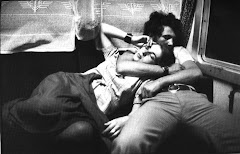 Couple on Train