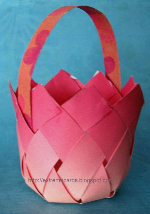 Extreme Cards and Papercrafting May Basket
