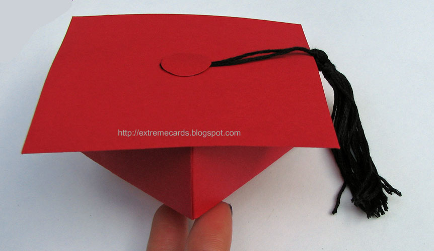 Graduation Cap Money Holder Box