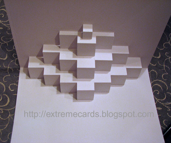 Pop Up Card Template Papercraft