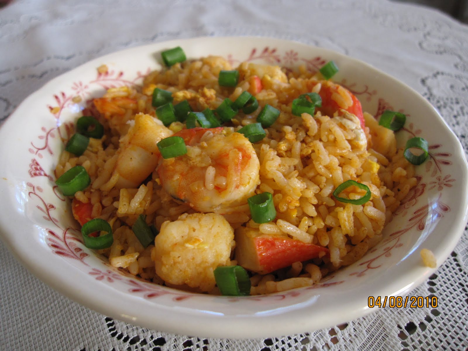 Alina Grace's Kitchen Tomato Seafood Rice