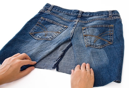Como transformar un pantalón en falda ~ cositasconmesh