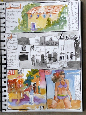 artist journal pages