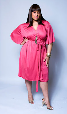 2009 march flared sleeves wrap easy dress