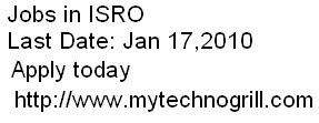 jobs in isro jobs in isro