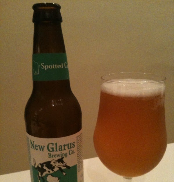 HEDONIST BEER JIVE NEW GLARUS "SPOTTED COW" SAISON AMERICAN