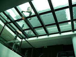 Hotel Axel's indoor rooftop pool