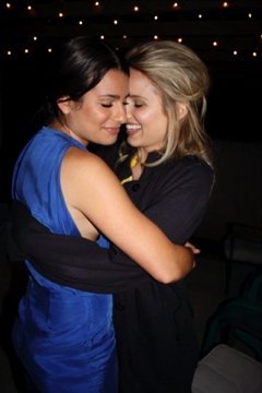 Dianna+agron+and+lea+michele+dating