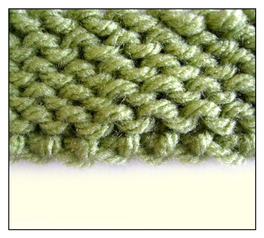 TECHknitting Horizontal fold lines in knitting, part 2 purl sides out