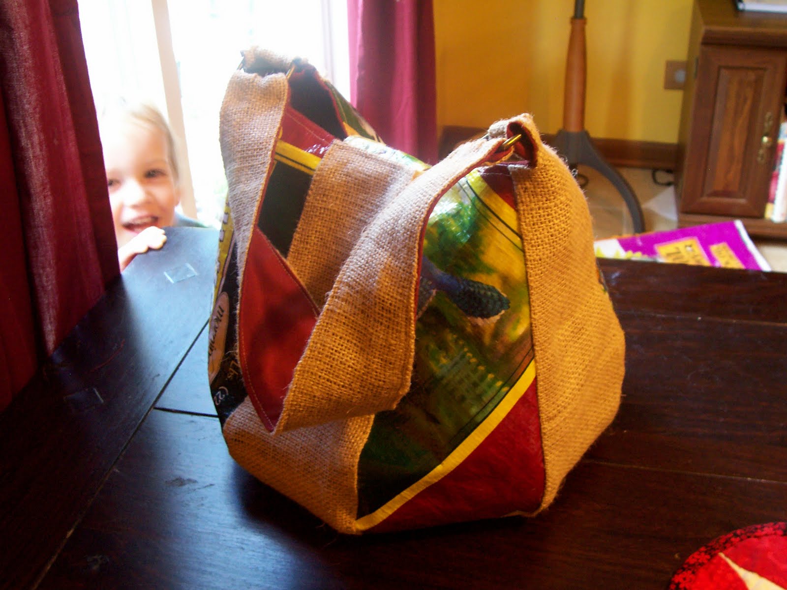 Craftopotamus Recycled Bird Seed Bags