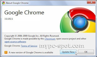 Update Google Chrome