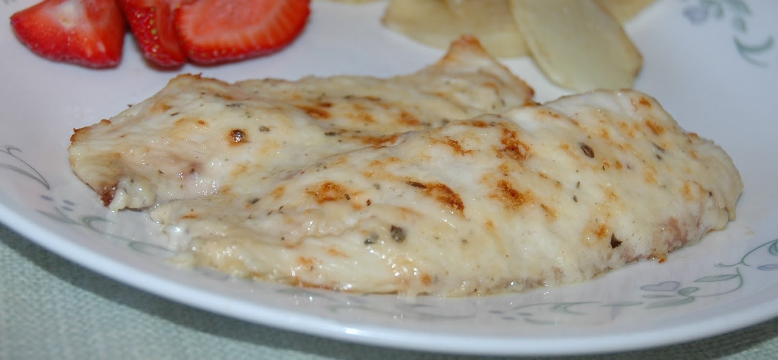 Broiled Tilapia Parmesan