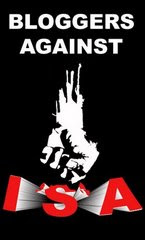 Blogger against ISA