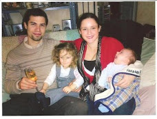 Daughter Laura, Antoine,Clara et Baby Graham