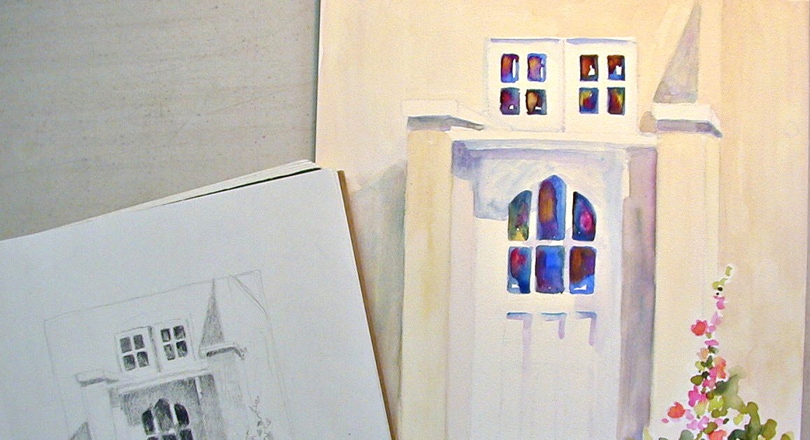 In and Out of The Studio Cellar Door Painting and the Snow Boarder