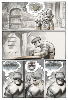 The Goon #32 sample page