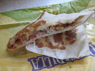 Inside Taco Bell's Bacon Ranch Tortada