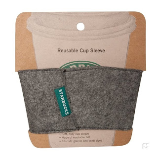 starbucks sleeve cup reusable coffee felt blogs