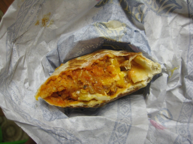 Review Taco Bell Chicken Enchilada Grilled Stuft Burrito Brand Eating