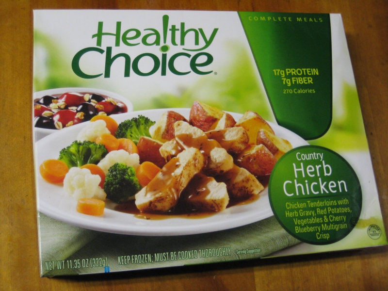 Healthy Choice Tv Dinner Diet