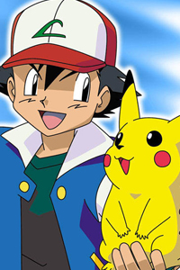 Ash and Pikachu