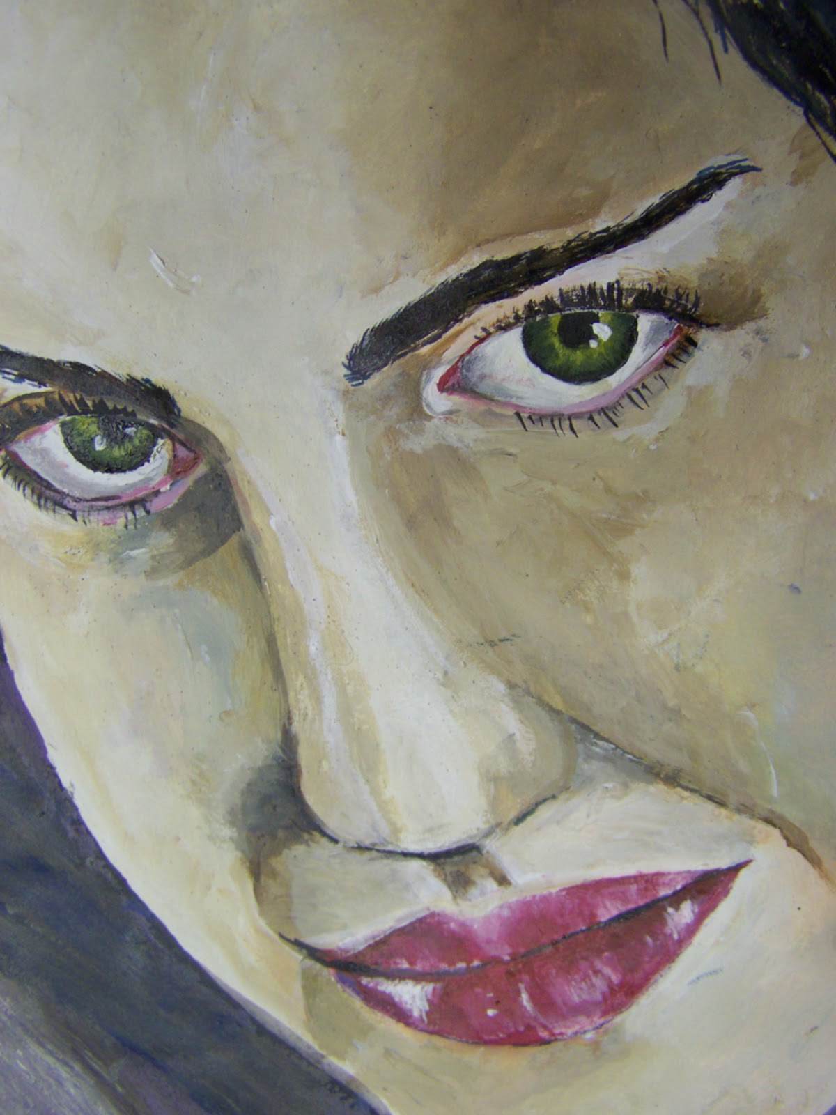 burnt yet contrastingly