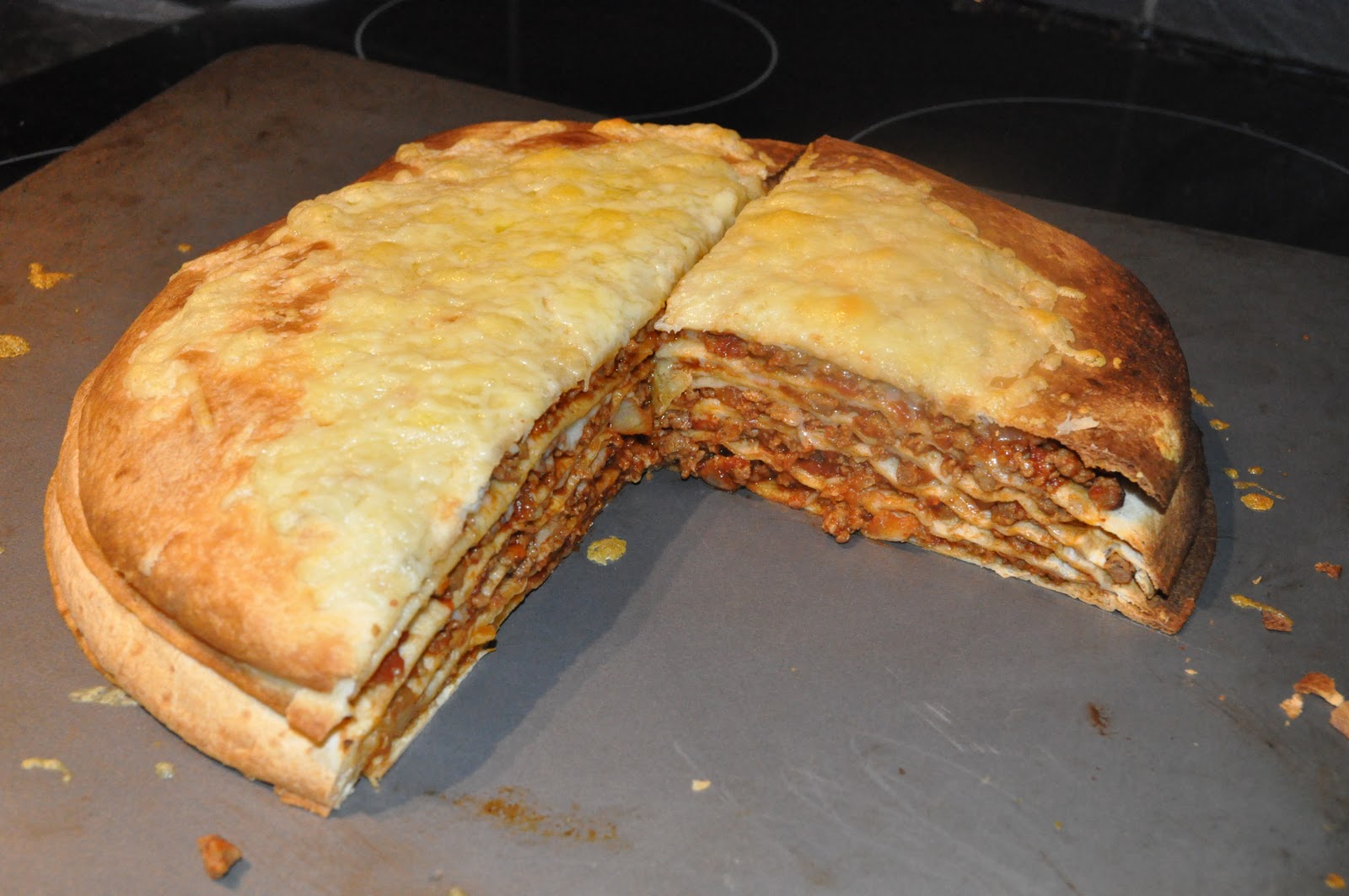 What vegetarians eat Quorn mince tortilla stack