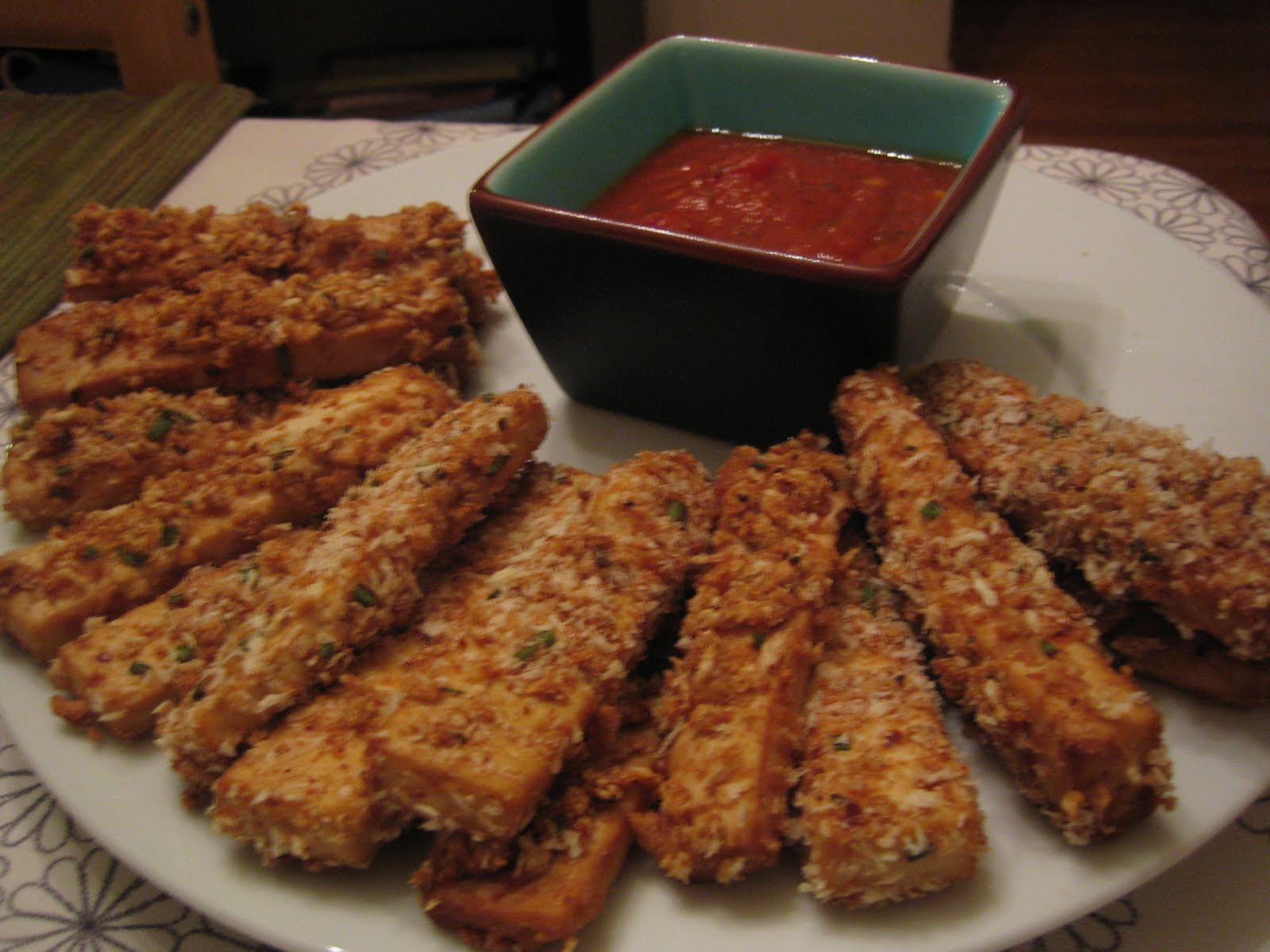 Urban Farmgirl Baked Tofu Sticks