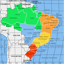 Mapa politico de Brasil