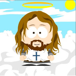 GESU' IN UNA DEL BLASFEMO CARTONE SOUTH PARK