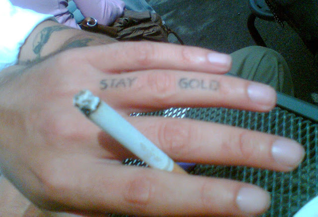 Stay Gold Tattoo