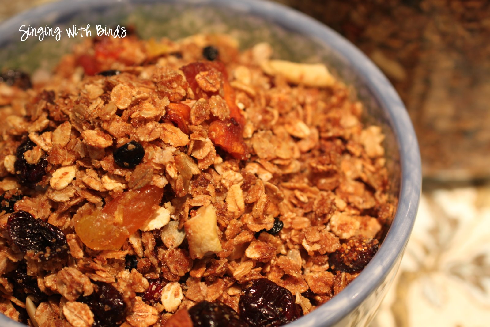 Lowfat Granola Cheery Kitchen