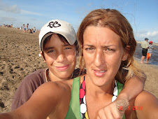 CON NICO EN LA PLAYA....