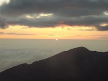 Sunrise from the volcano