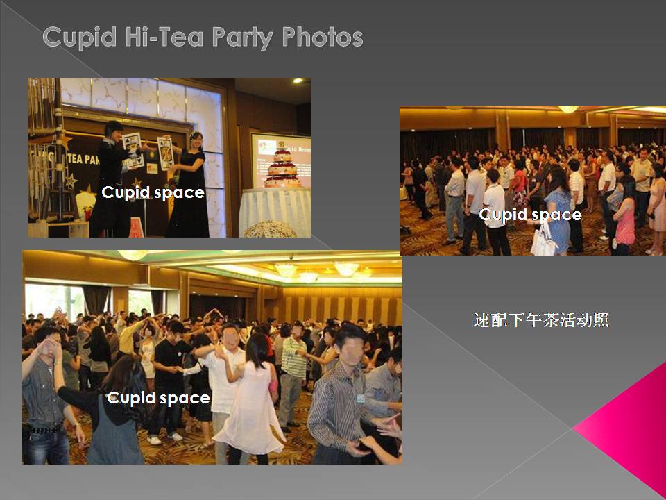 Cupid speed dating events