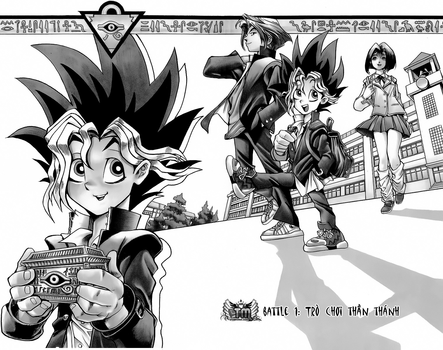 YuGi Oh – Vua Trò Chơi chap 1 Trang 3 YuGi Oh – Vua Trò Chơi chap 1 Trang 3