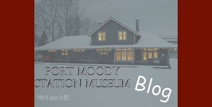 The Port Moody Station Museum Blog
