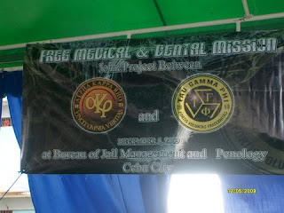 Tau Gamma Phi / Sigma : Joint Medical Mission in CEBU - TGP and AKP