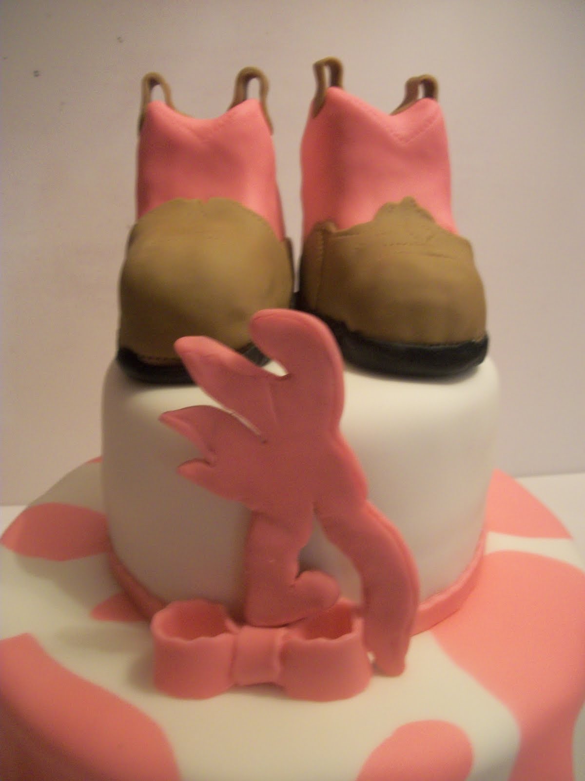 Tasty Cakes Pink Camo with Pink Cowboy Boots