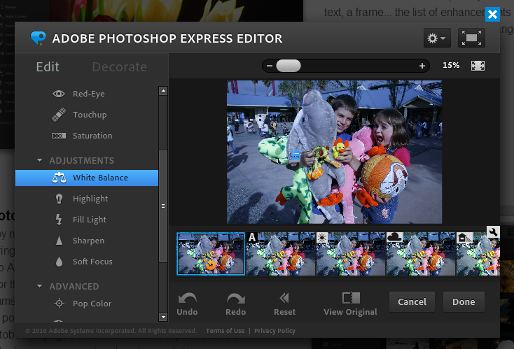 Adobe Photoshop Express  -  7