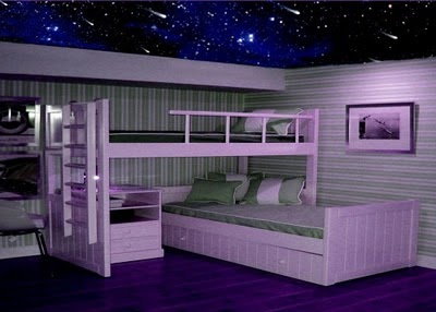 RECAMARA CON CIELO ESTRELLADO ESTRELLAS EN EL FIRMAMENTO EN DORMITORIO