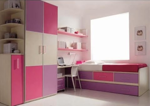 DORMITORIOS MINIMALISTAS PARA DOS NIÑAS : Decoración de dormitorios
