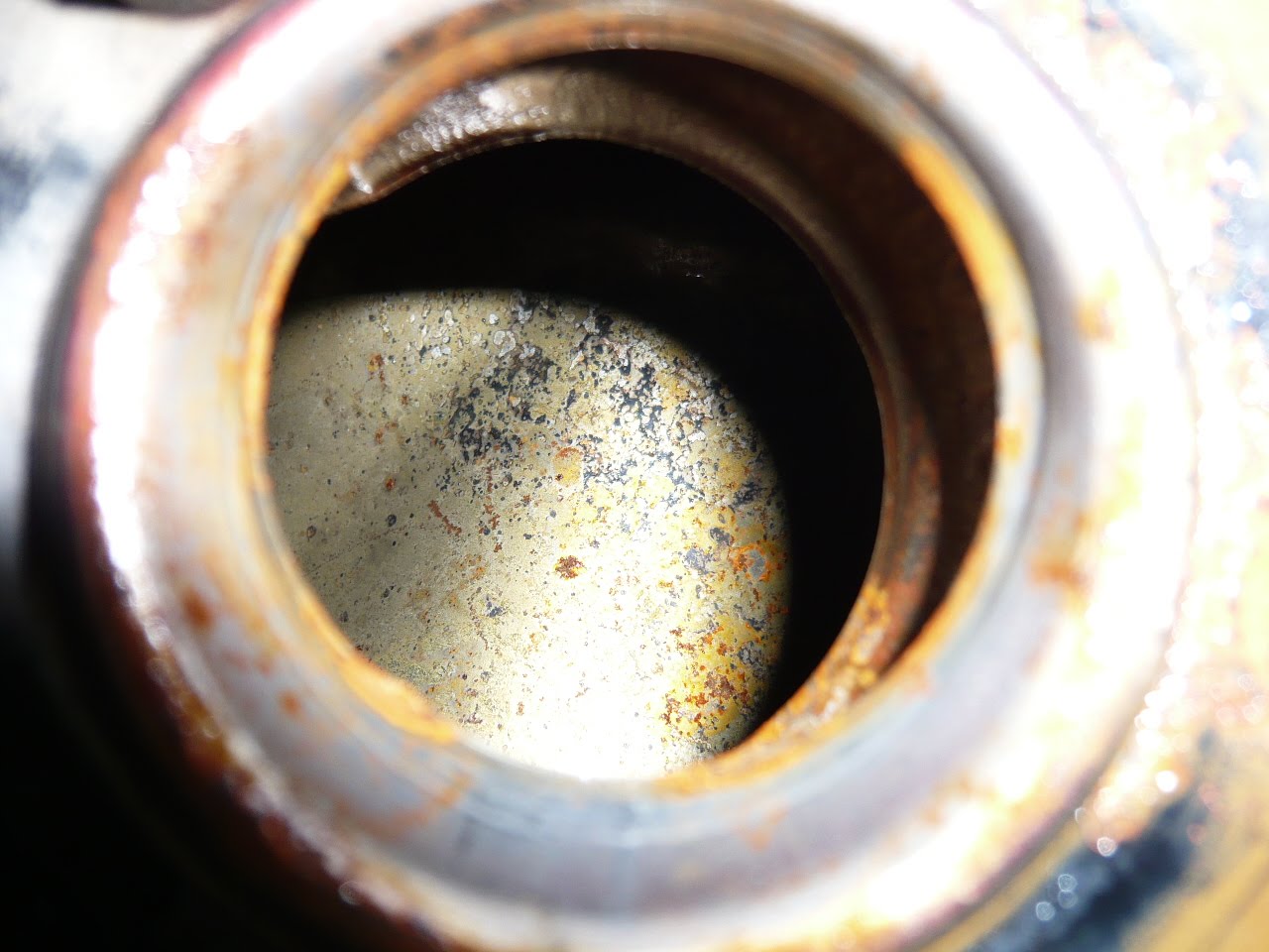 彩 蓮 サイレン Sairen Sr タンク内のサビ取り