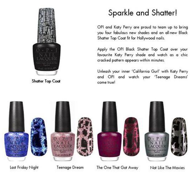 Katy Perry OPI Nail Polish. katy perry nail polish collection. Katy Perry OPI Nail Polish.