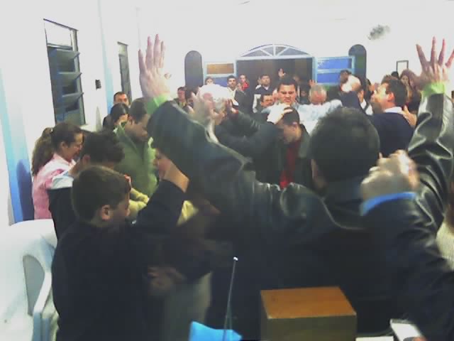 A glória de Deus desceu!