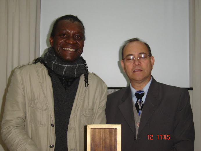 Irmão Pombal (angolano) e Pastor Paulo Roberto