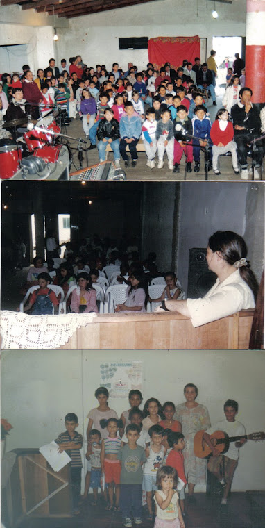 Eventos infantis Eldorado/Porto Alegre/Granja Esperança em 1998